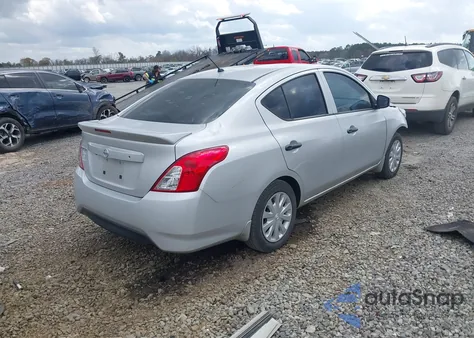 2019 Nissan Versa 1.6 S+ из США, поврежденный, VIN 3N1CN7AP4KL876016